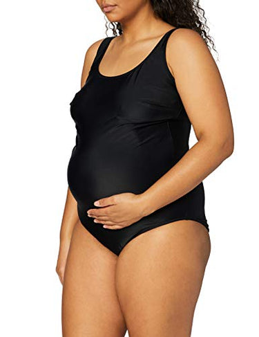 Anita Maternity Damen Badeanzug 9571 Schwangerschafts-Einteiler, Gr. (C), Schwarz (schwarz 001) im Sale